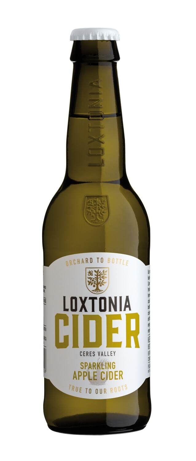 LOXTONIA SPARKLING APPLE CIDER - 4 x 340ml