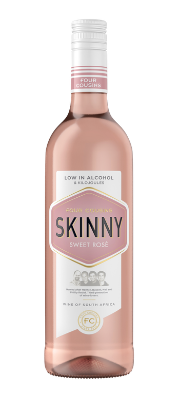 FOUR COUSINS SKINNY ROSE - 12 x 750ml