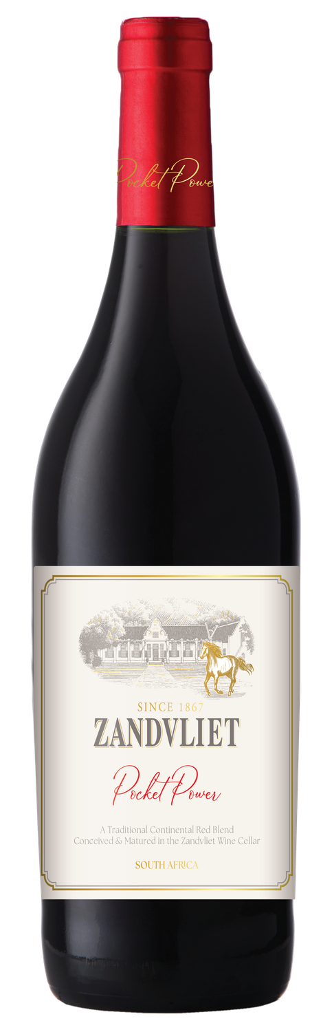 ZANDVLIET ESTATE POCKET POWER RED BLEND - 6 x 750ml ZANDVLIET ESTATE POCKET POWER RED BLEND - 6 x 750ml