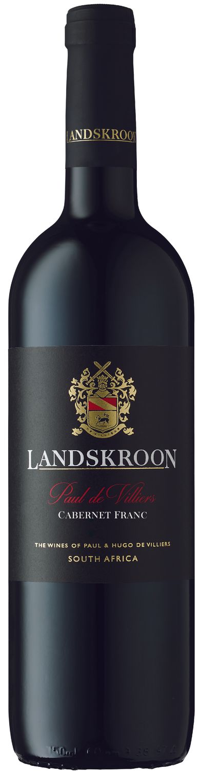 LANDSKROON PAUL DE VILLIERS CABERNET FRANC - 6 x 750ml LANDSKROON PAUL DE VILLIERS CABERNET FRANC - 6 x 750ml
