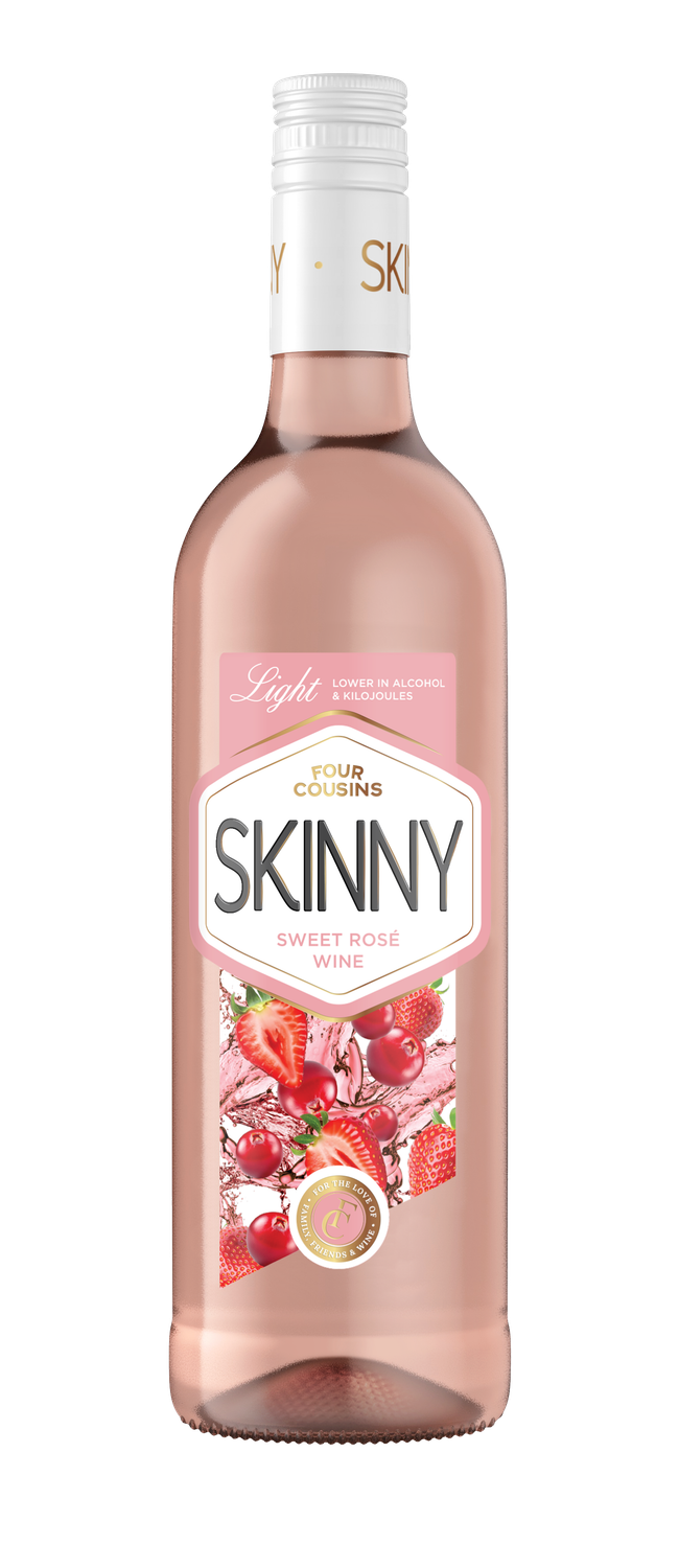 FOUR COUSINS SKINNY ROSE - 6 x 750ml