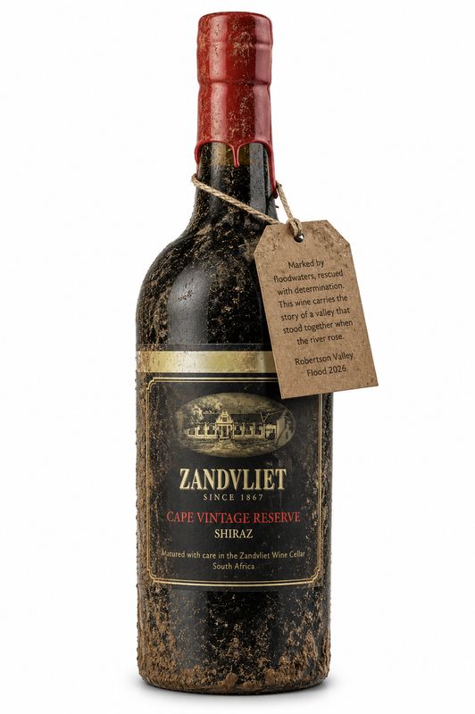 ZANDVLIET CAPE VINTAGE RESERVE SHIRAZ FLOODLINE - 6 x 750ml