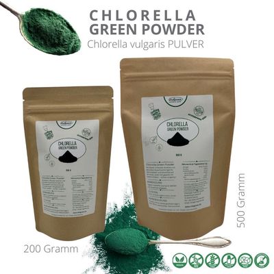 Chlorella Green POWDER (reines Chlorella-PULVER)