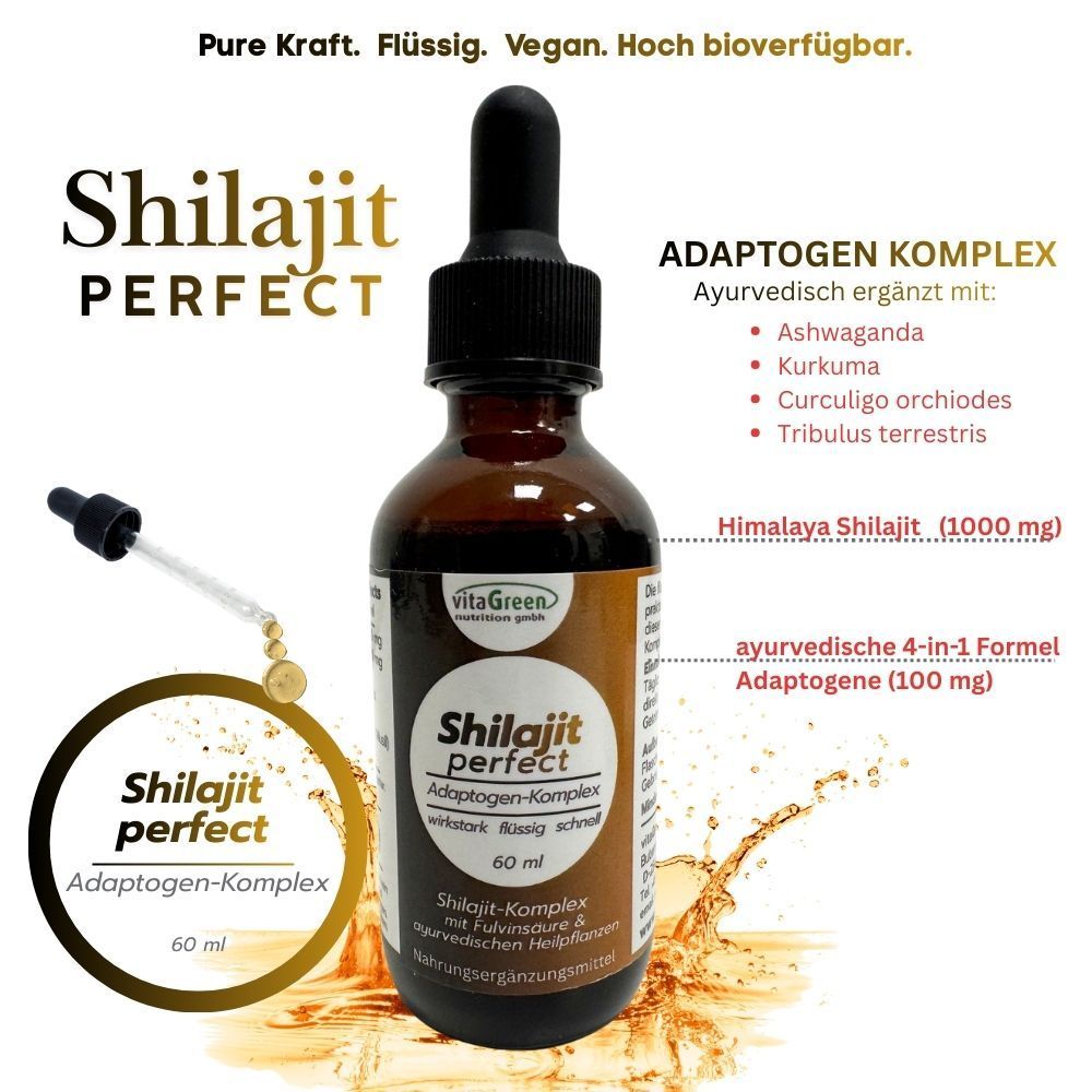 Shilajit-perfect - ayurvedischer Adaptogen-Komplex