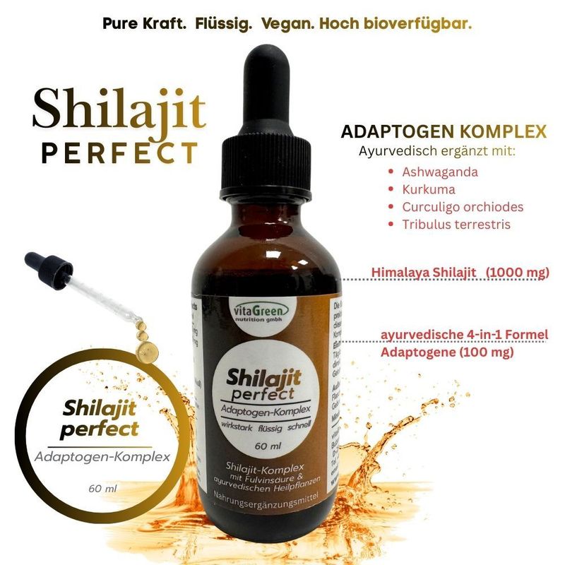 Shilajit-perfect - complexe adaptogène ayurvédique