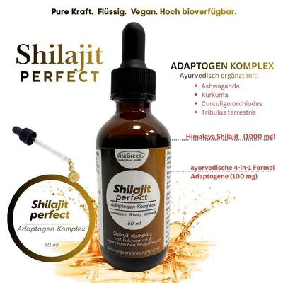 Shilajit-perfect - ayurvedischer Adaptogen-Komplex