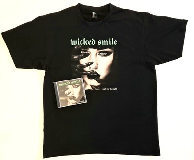 BUNDLE 2 - Wait For The Night signed cd & t. shirt (AUSTRALIAN ORDERS only - registered mail)