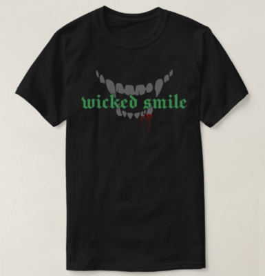 Wicked Smile logo 'fangs' t.shirt (Australian orders only)