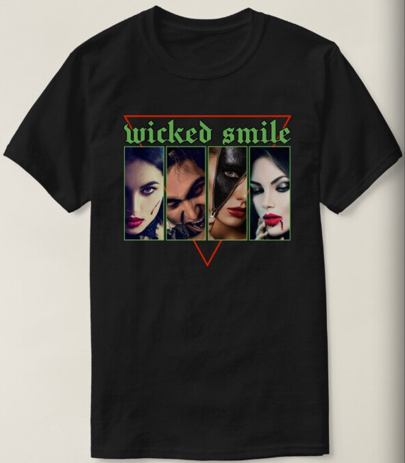 Wicked Smile triangle unisex t. shirt (Australian orders only)