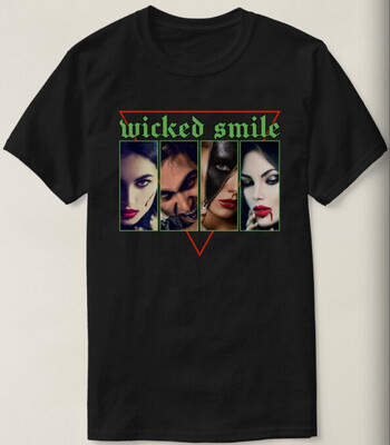 Wicked Smile triangle unisex t. shirt (International orders only)​
