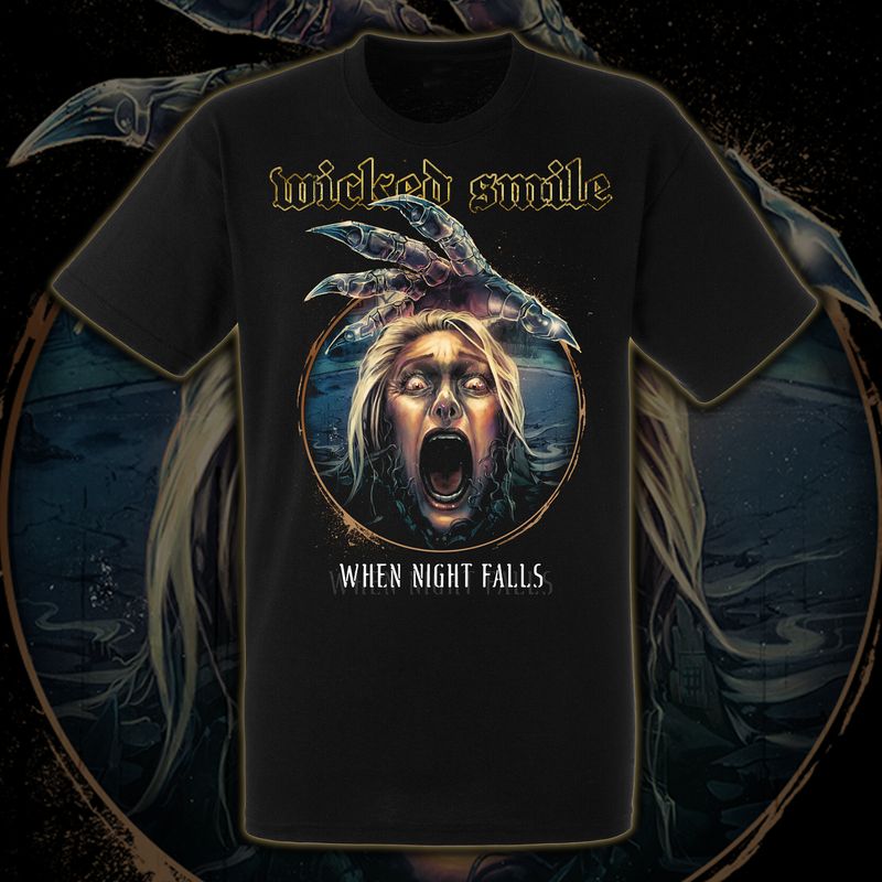 When Night Falls t. shirt (orders other than Australia)