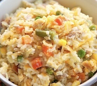 Creamy Chicken/w Rice
