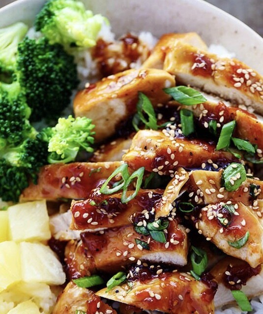 Teriyaki Chicken & Broccoli Bowl