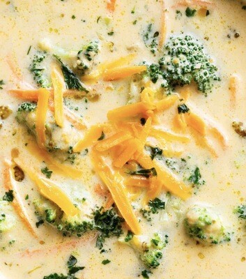 Home-style Broccoli &amp; Cheddar  Soup