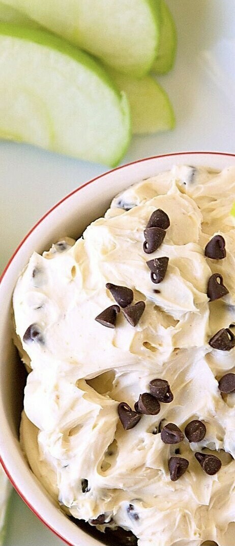 Protein Fruit Dip w/Apples