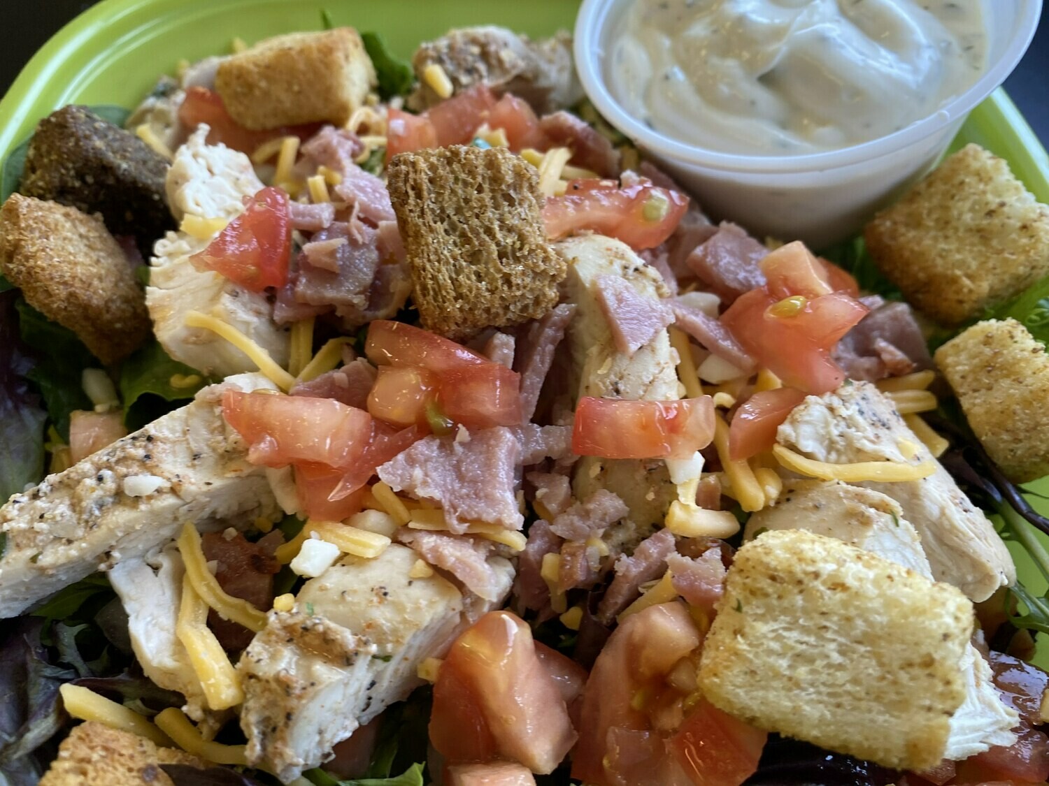 BLT Grilled Chicken Salad