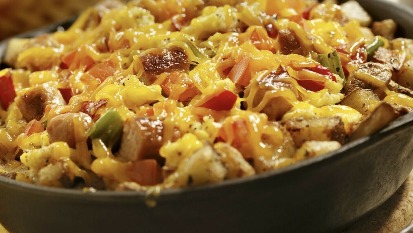 Turkey Bacon Scramble