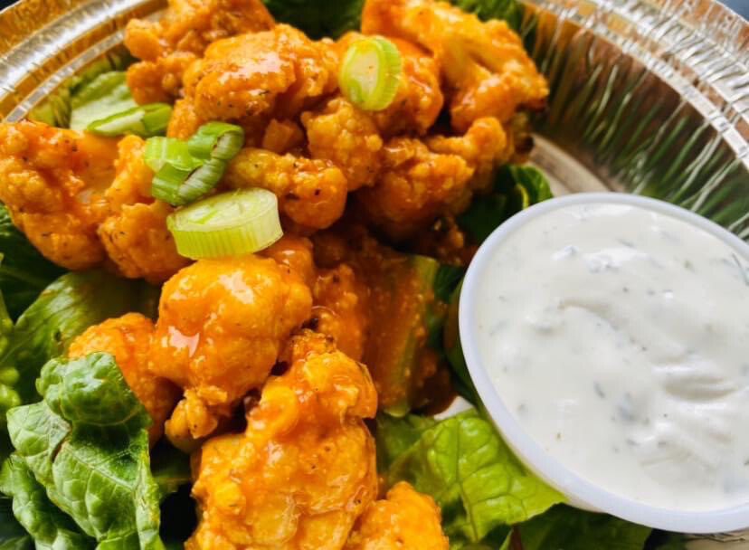 Keto Buffalo Cauliflower Bites