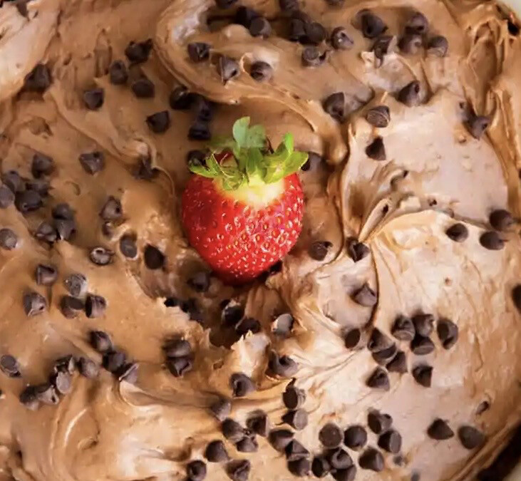 Protein Brownie Dip