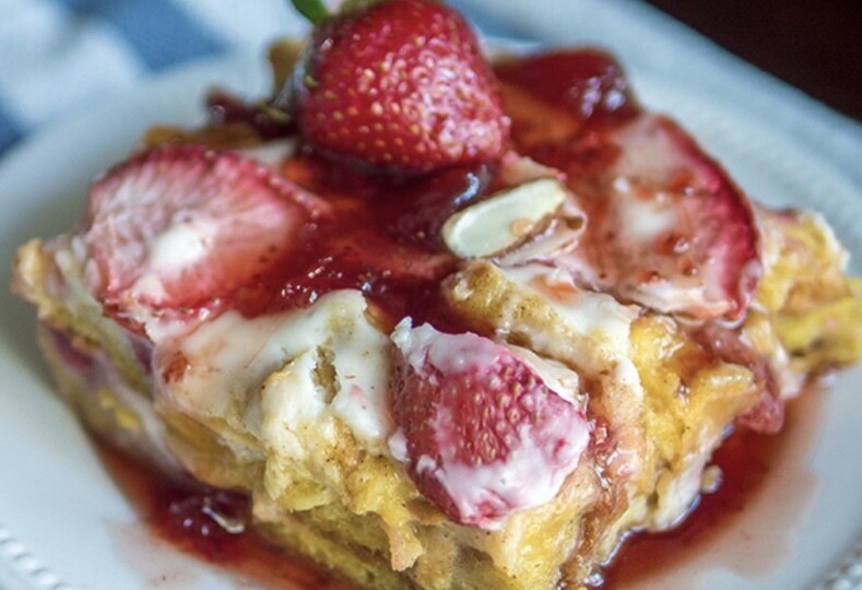 Protein Strawberry CheeseCake French Toast