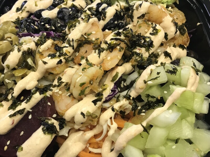 Shrimp Sushi Bowl