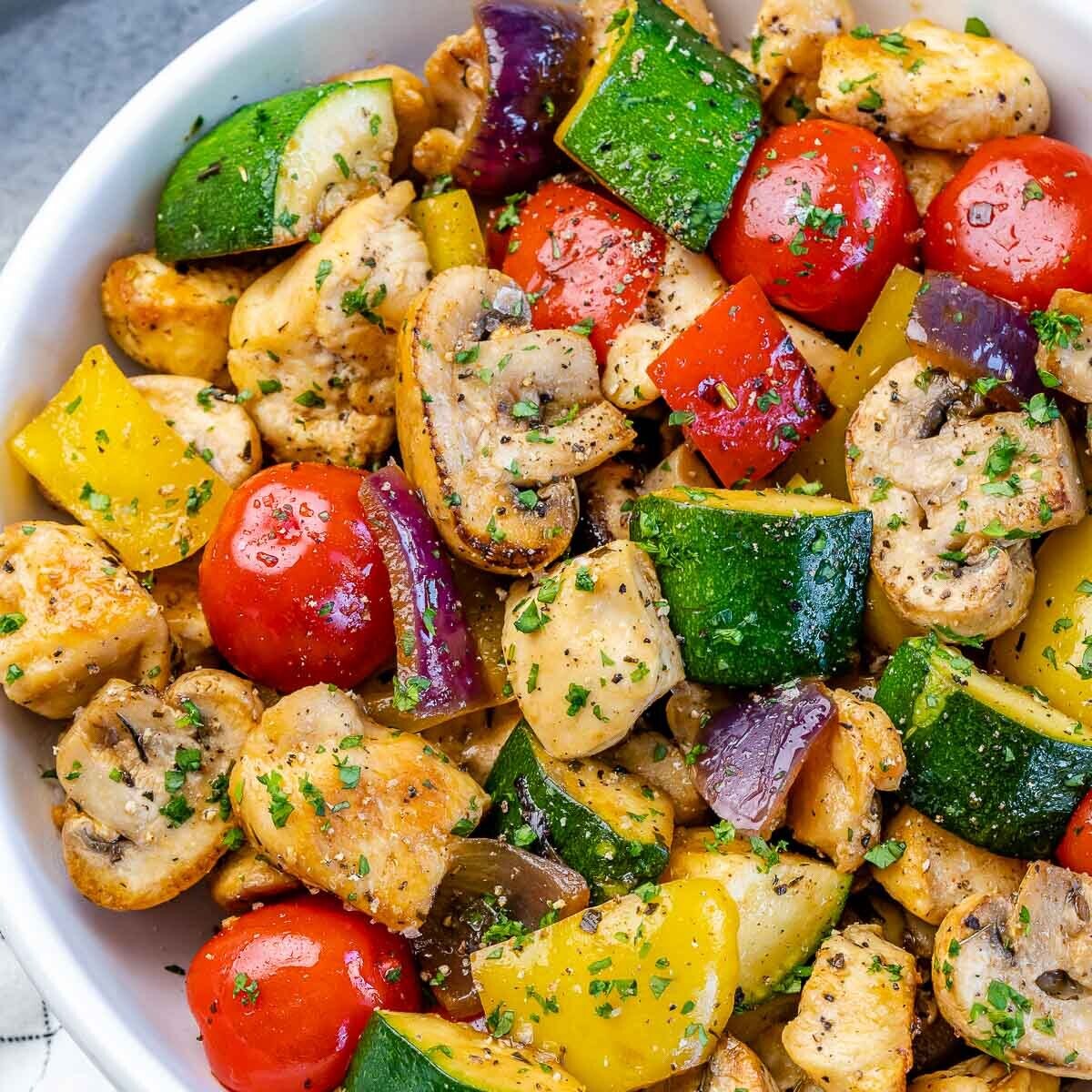 Skewer-Less Chicken Kabob