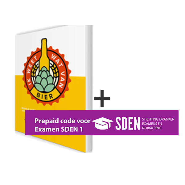 Cursusboekje Bier SDEN 1 &amp; Prepaid examencode