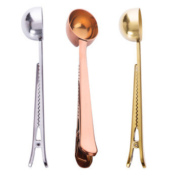 COFFEE MEASURING SPOON &amp; CLIP BAG