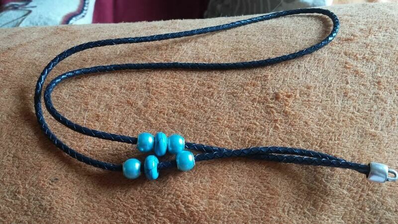 Leather Lanyard fancy