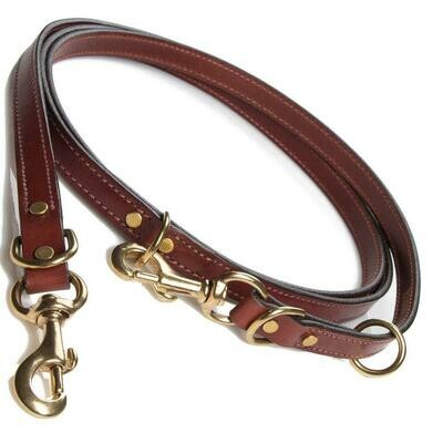 Leather Jaeger Lead 1/2 x 8 ft