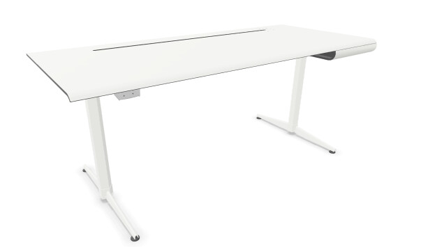 Fix table 160x80 med elektrisk understell og bordskuff