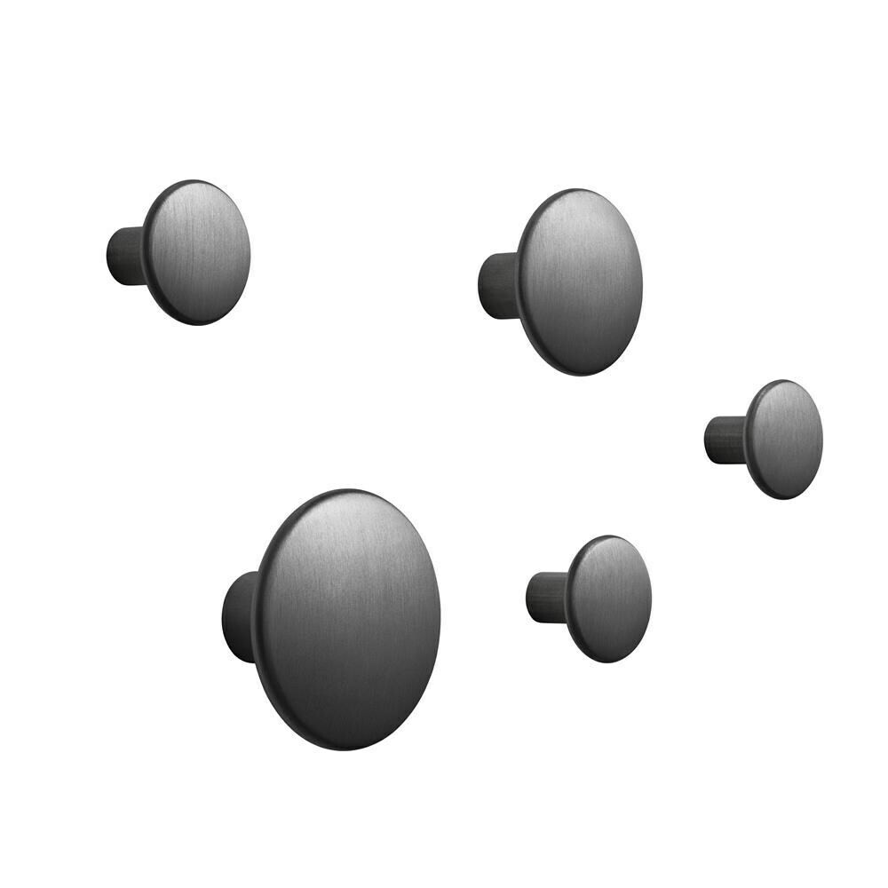 The Dots knagg metall 5-pakk