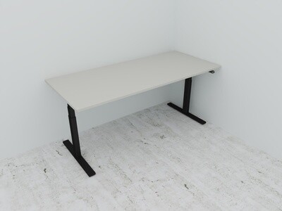Active hev\senk skrivebord EIK-GRÅ-HVIT Laminat Active hev\senk skrivebord EIK-GRÅ-HVIT Laminat