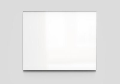 BOARDER SHARP Whiteboard med aluminiumsramme og gjærede hjørner - Be om pristilbud