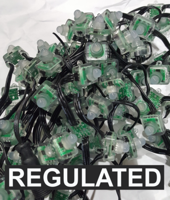 BULK 3000 OR MORE PIXELS - 12V / WS2811 / REGULATED / SQUARE Pixels / 100 count Strings / 18 Gauge WIRE / 4 Inch Spacing / Shipped Direct by Boat - 4 to 8 weeks for delivery BULK 3000 OR MORE PIXELS - 12V / WS2811 / REGULATED / SQUARE Pixels / 100 count Strings / 18 Gauge WIRE / 4 Inch Spacing / Shipped Direct by Boat - 4 to 8 weeks for delivery