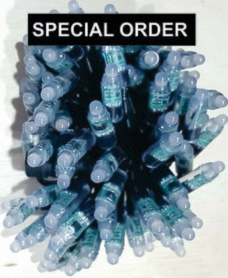 12V / WS2811 / Resistor / Bullet Pixels / 50 count Strings / 18 Gauge Red White and Blue WIRE / 4 Inch Spacing / - SPECIAL ORDER - 4 to 8 weeks for delivery 12V / WS2811 / Resistor / Bullet Pixels / 50 count Strings / 18 Gauge Red White and Blue WIRE / 4 Inch Spacing / - SPECIAL ORDER - 4 to 8 weeks for delivery