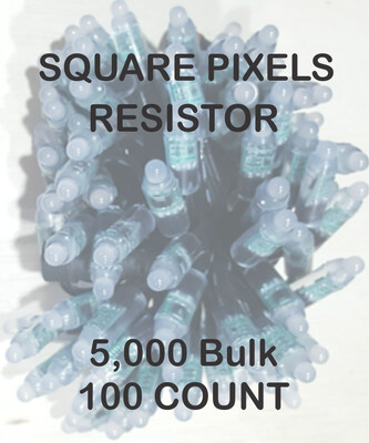 BULK 3000 OR MORE PIXELS - 12V / WS2811 / Resistor / SQUARE Pixels / 100 count Strings / 18 Gauge WIRE / 4 Inch Spacing / Shipped Direct by Boat - 4 to 8 weeks for delivery BULK 3000 OR MORE PIXELS - 12V / WS2811 / Resistor / SQUARE Pixels / 100 count Strings / 18 Gauge WIRE / 4 Inch Spacing / Shipped Direct by Boat - 4 to 8 weeks for delivery