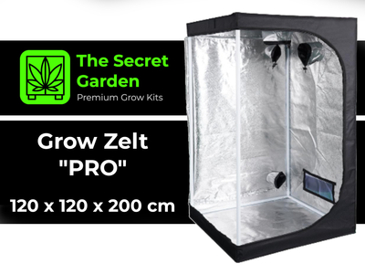 Grow-Zelt &quot;PRO&quot; (120x120x200cm)
