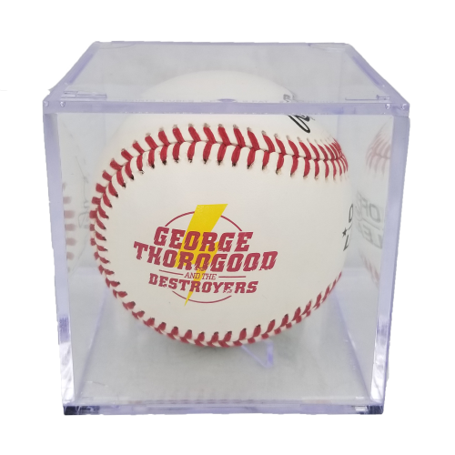 Autographed Rawlings Baseball with Case
