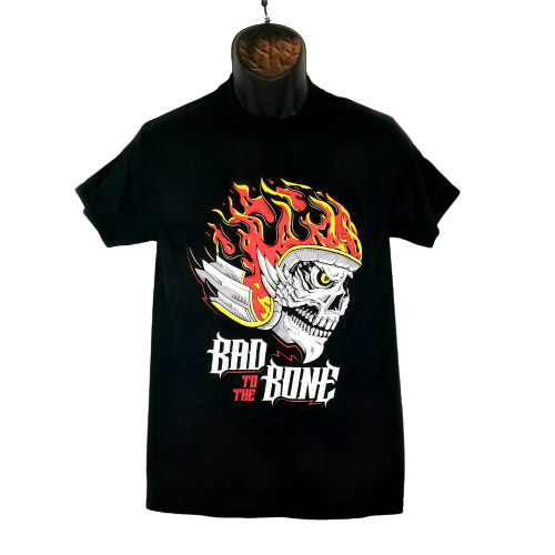 Bad to the Bone Skull Tee