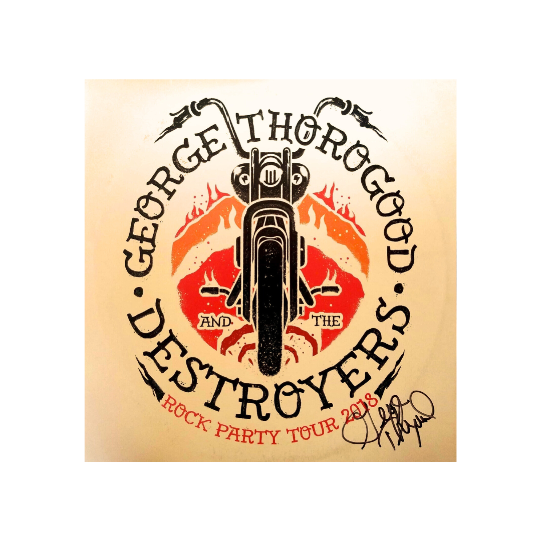 Vintage Autographed Rock Party &quot;Album Cover&quot;