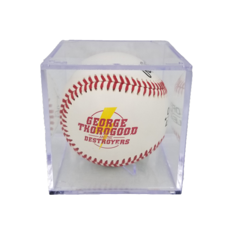 Autographed Rawlings Baseball with Case