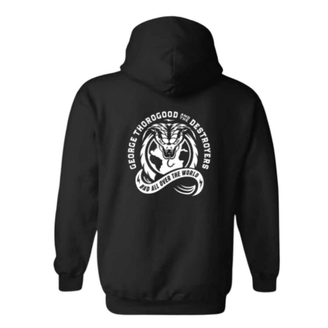 Bad All Over the World 50th Anniversary  Zip Front Hoodie