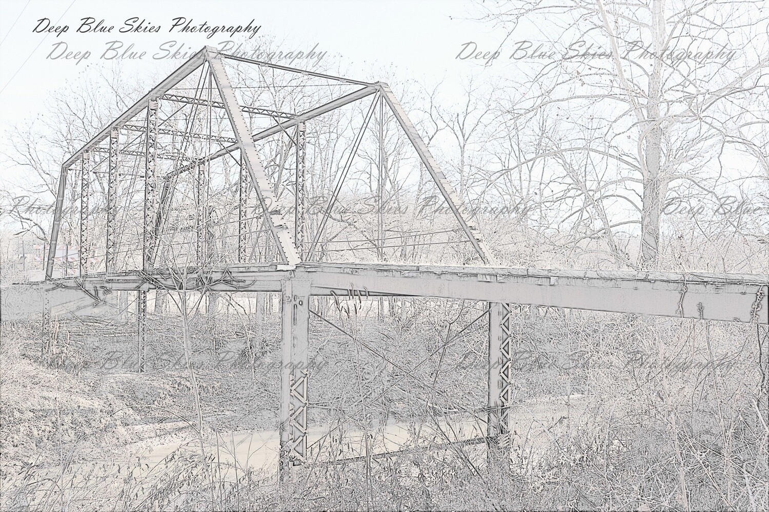 Bridge In Pencil