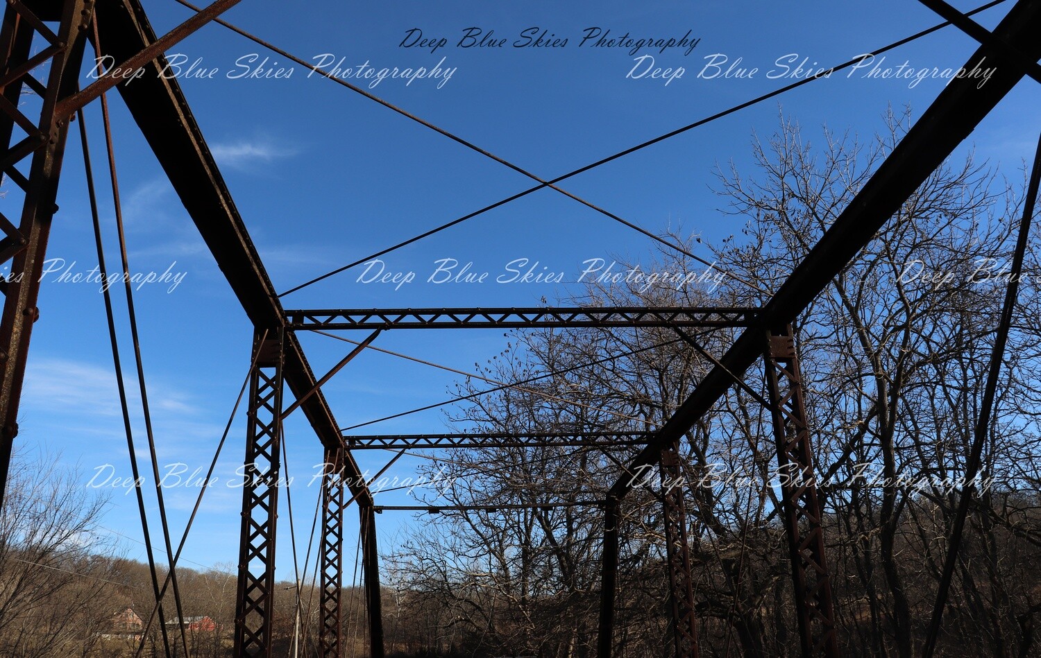 Sky View From Bridge