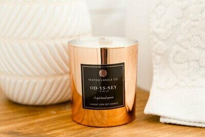 Copper Luxury Soy Candles - 8 oz net weight