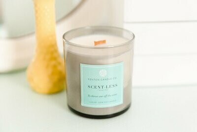 Smoky Grey Luxury Soy Candles - 10 oz net weight
