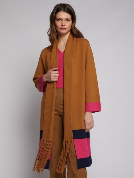 Full Length Knit Coat
