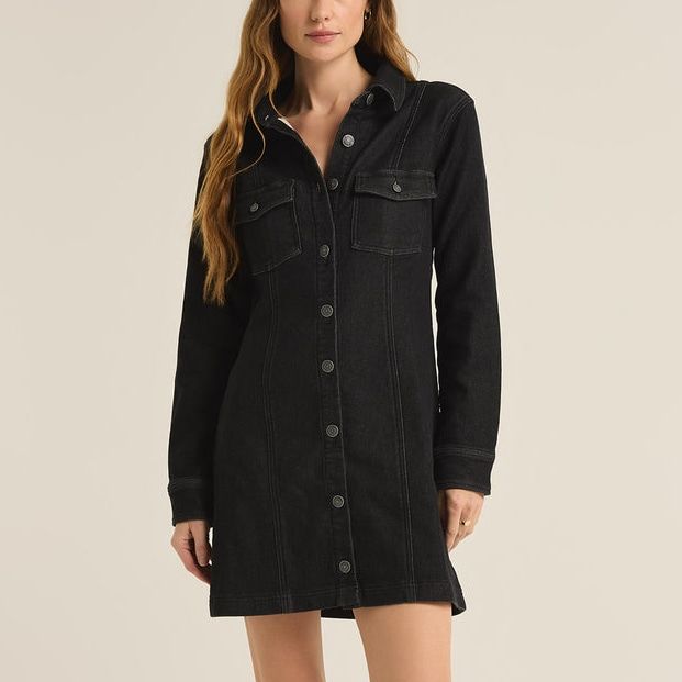 ZSupply Candice Knit Denim Dress