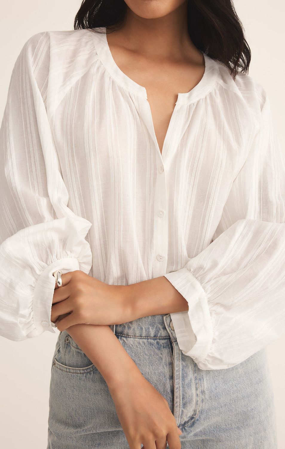 ZSupply Wren Button Up Top